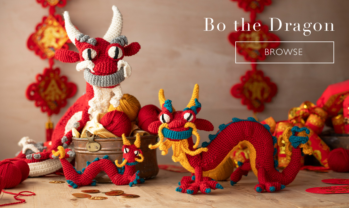 New year crochet chinese dragon pattern crochetalong toft